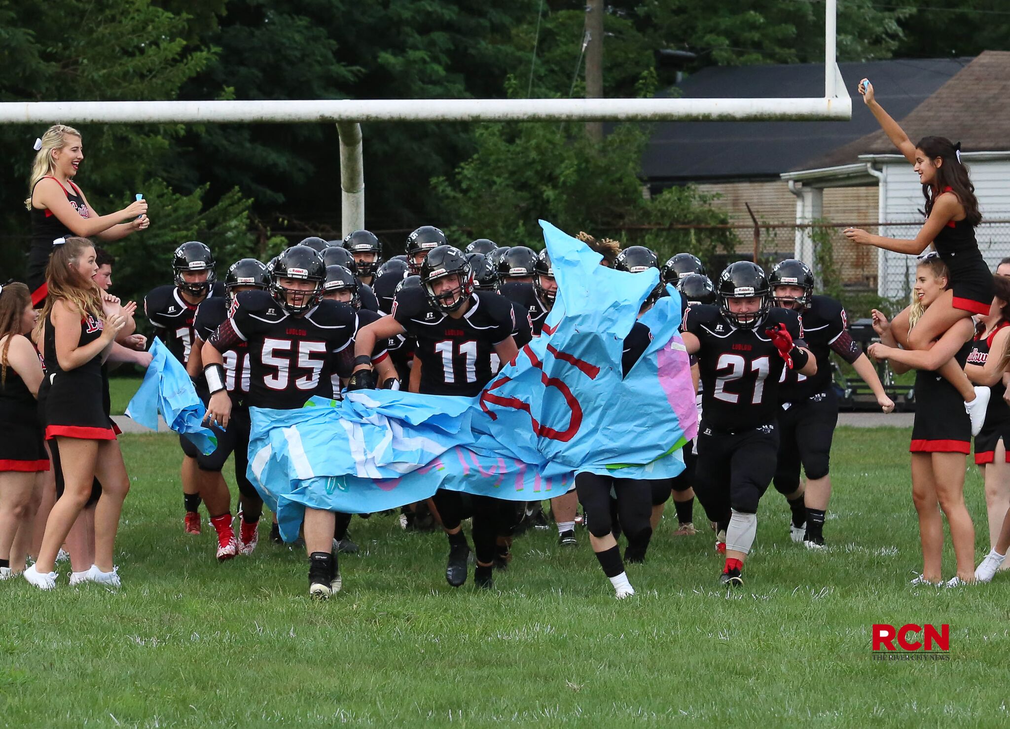 Photos Ludlow Beats Carroll Co. in Opener; NKY Football Scores LINK nky