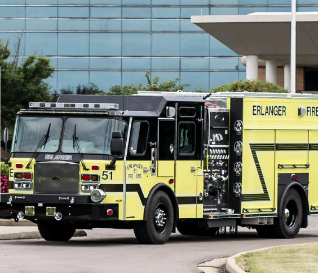 Erlanger Fire/EMS Given "Gold Plus" Award for Work with Heart Attack