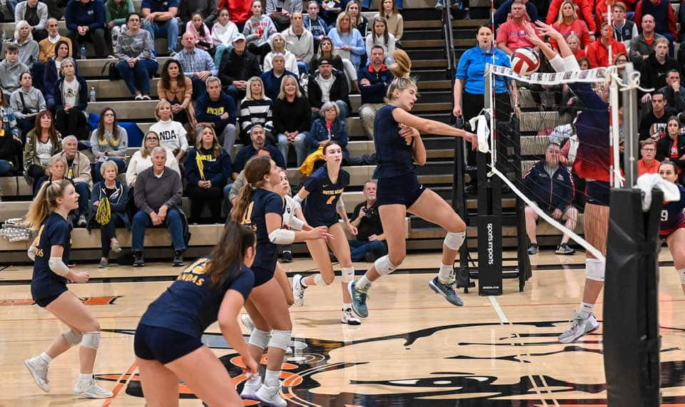 Volleyball regional title matchups are set Notre DameRyle in the 9th