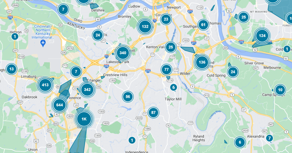 Power outages remain across NKY after Friday evening storms LINK nky
