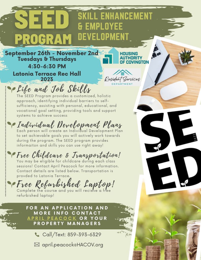 Housing Authority of Covington to hold open registration for skill