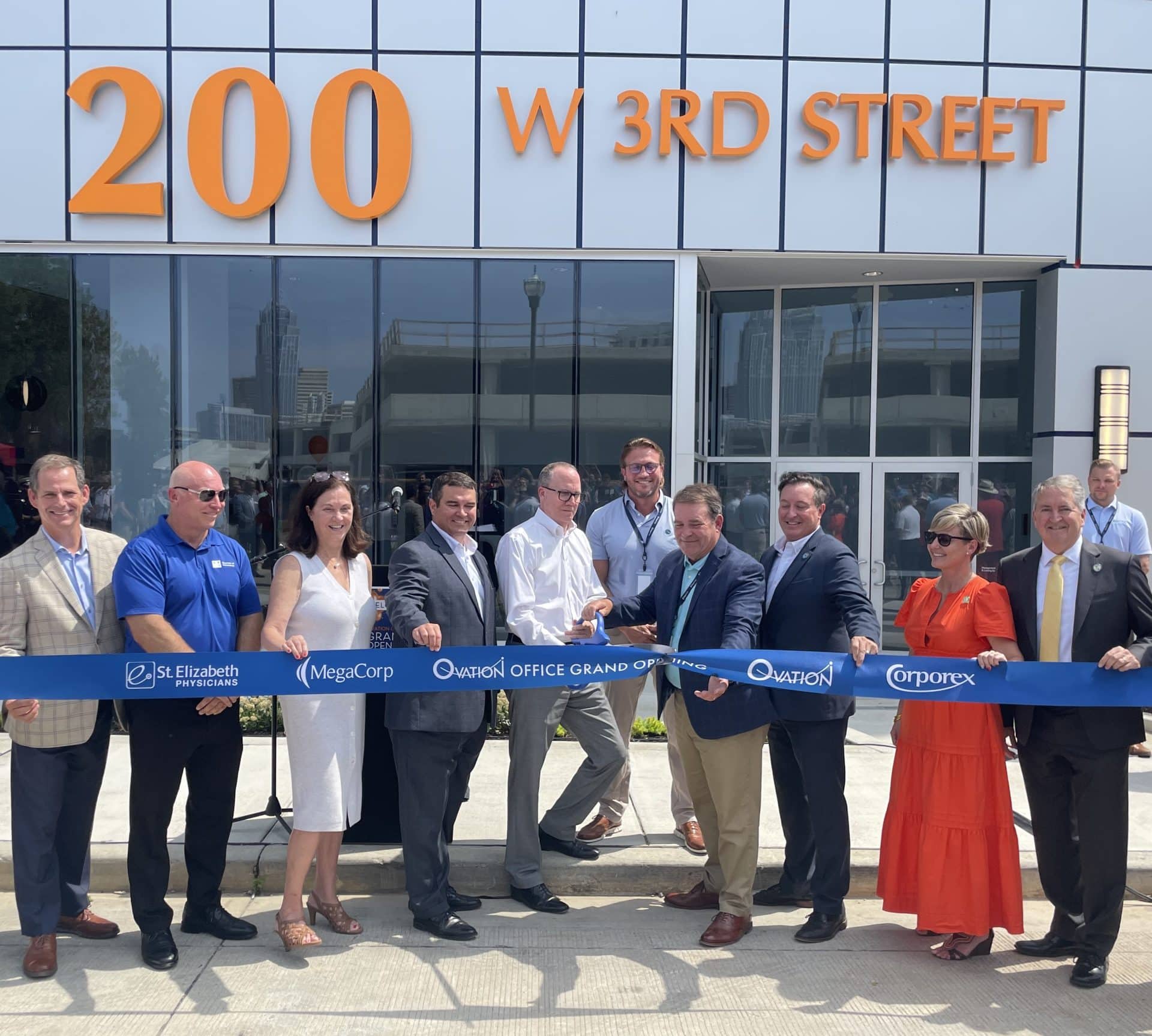 Ovation office building unveiled, St. E signs 20year lease on second