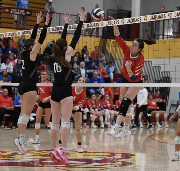Conner volleyball earns firstever region tournament win LINK nky