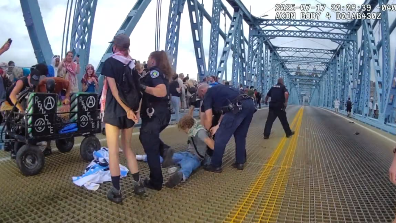 Charges dismissed against Roebling protestor