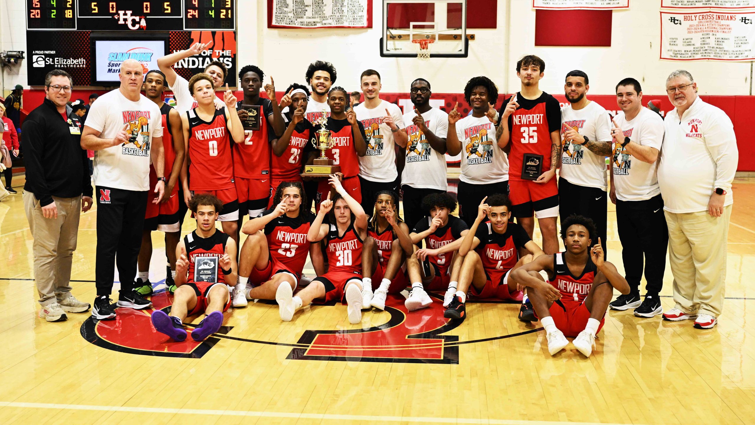 Adversity fades as Newport slips past Holy Cross for 9th Region All “A” Crown