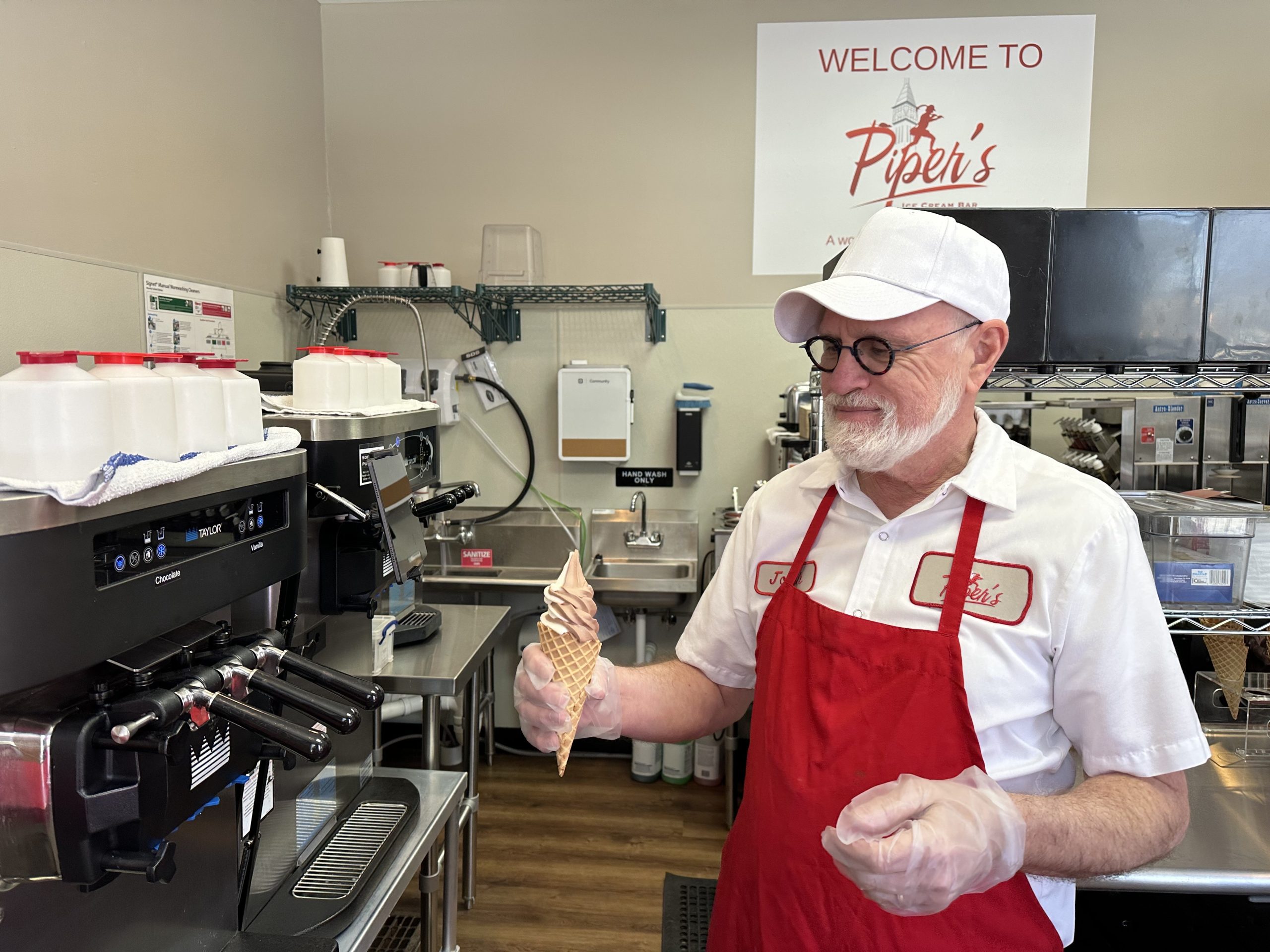 Popular Covington ice cream walk-up window upgrades to full-service shop