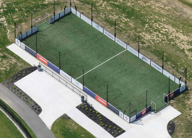 FC Cincinnati to build mini soccer pitch in Newport