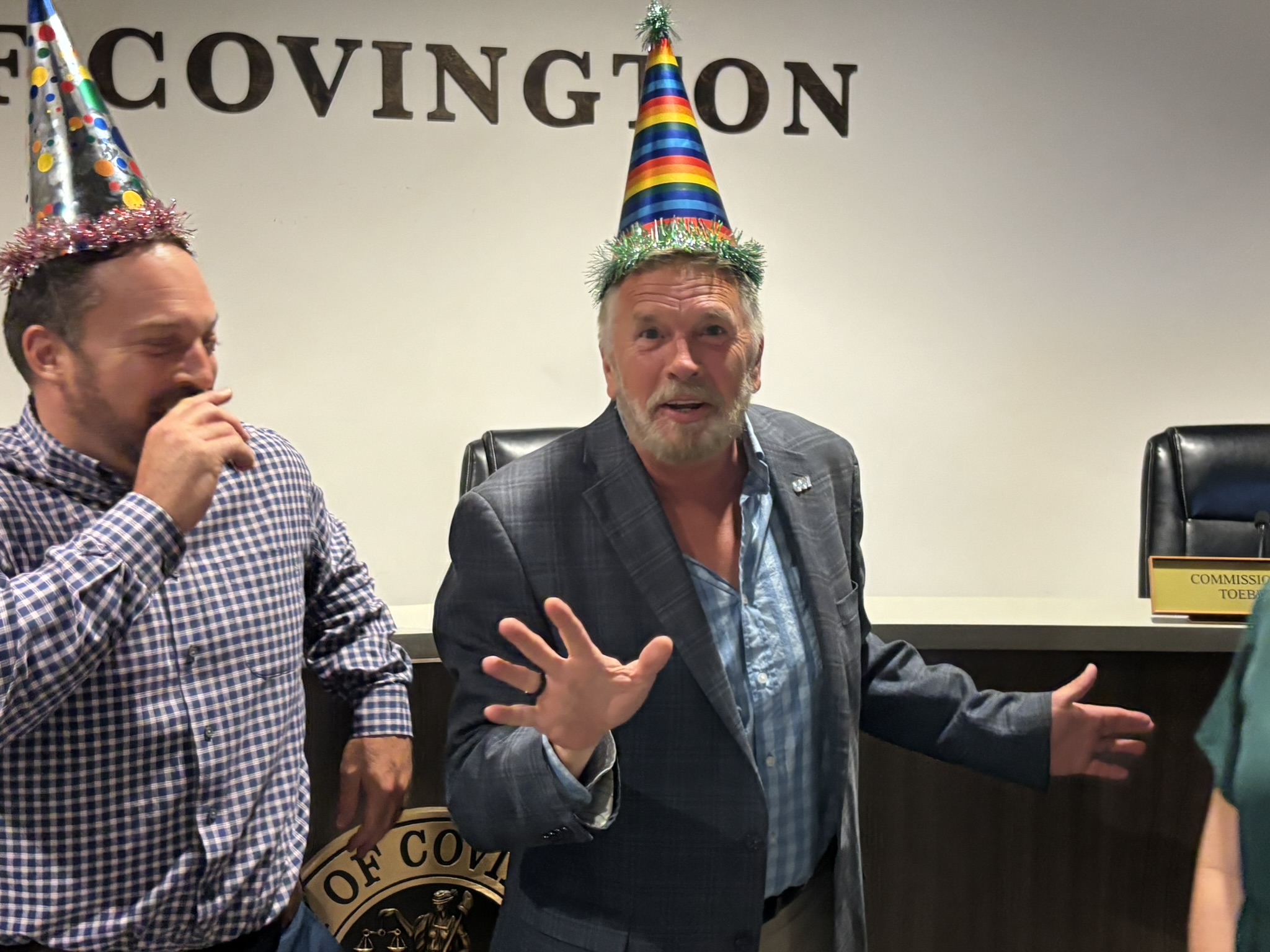 Covington celebrates retirement of longtime economic dev. director