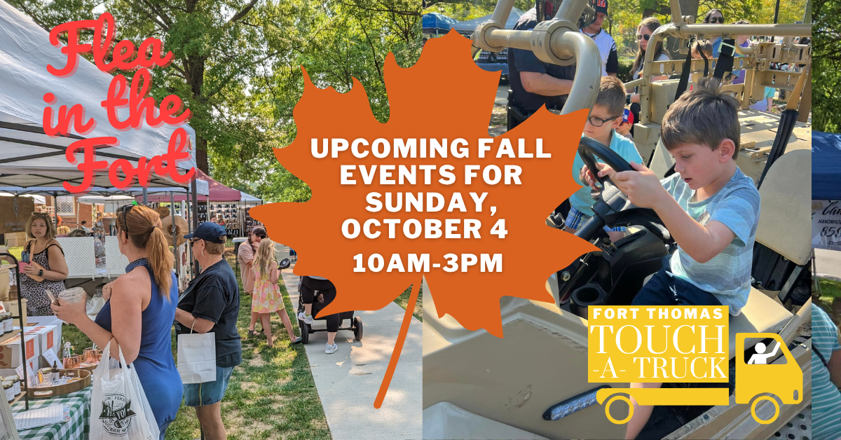 Press Release: Fort Thomas Touch-A-Truck Event & Fall Flea in the Fort Return This Sunday October 4
