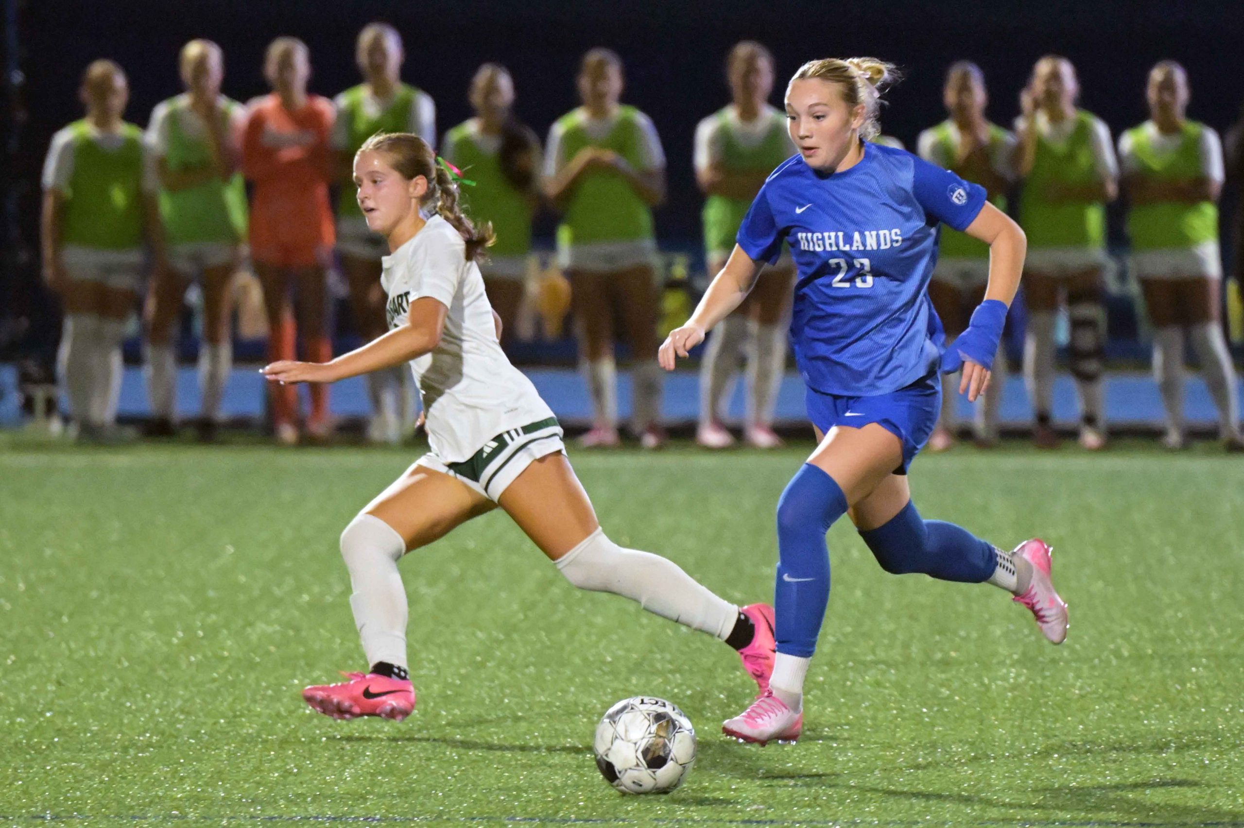 Lickert's two goals, Class' clean sheet gets Highlands to state soccer quarterfinals