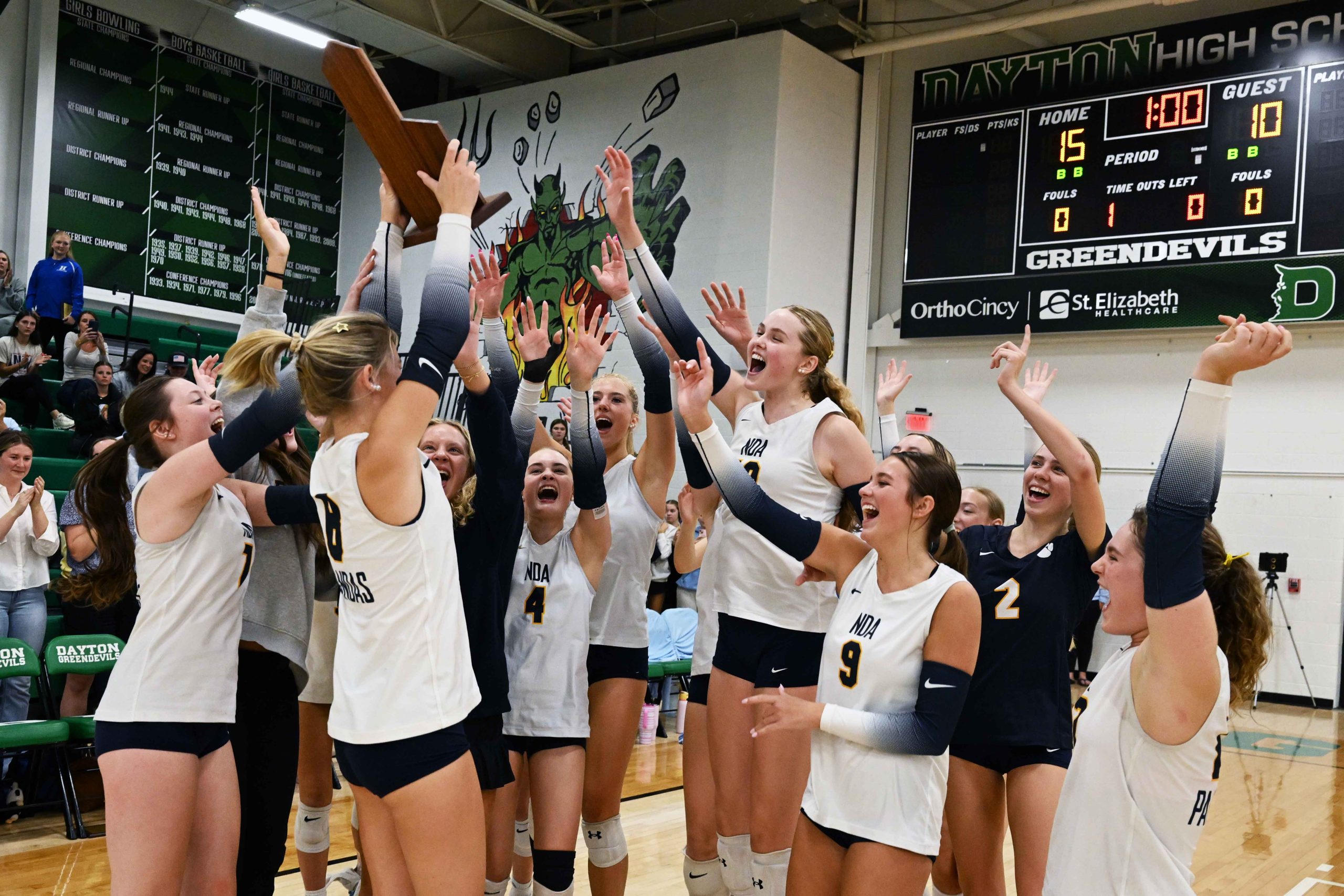 It's still Notre Dame: Pandas five-peat in 9th Region volleyball war with Beechwood